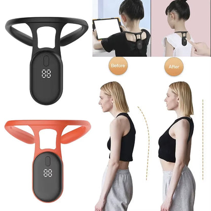 Smart Posture Corrector Miicro Vibration Posture Training Reminder Sensor Back Posture Neck Hump Corrector for Adult Kids